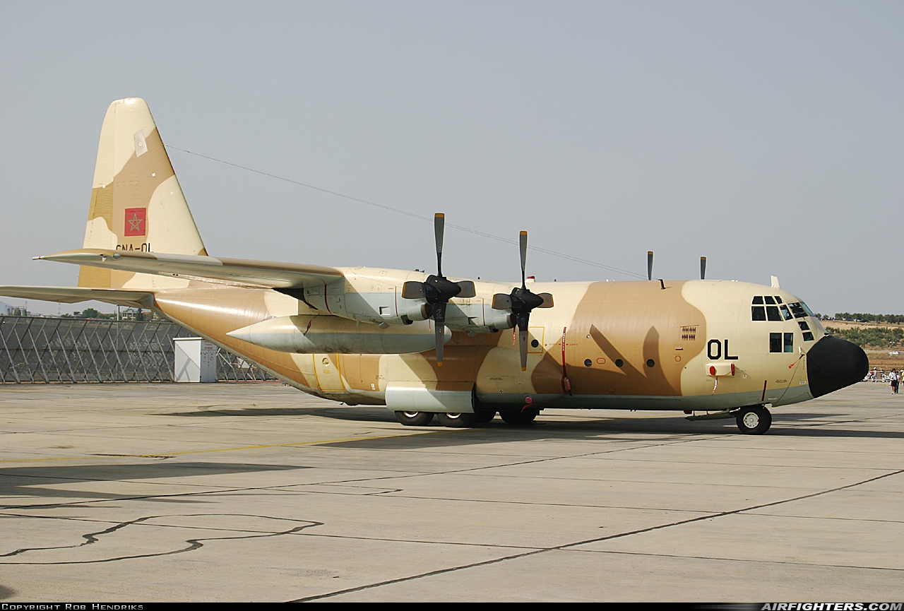 Morocco - Air Force Lockheed C-130H Hercules (L-382) CNA-OL at Tanagra (LGTG), Greece