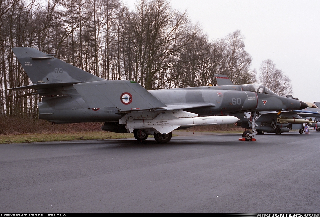 France - Navy Dassault Super Etendard 60 at Enschede - Twenthe (ENS / EHTW), Netherlands