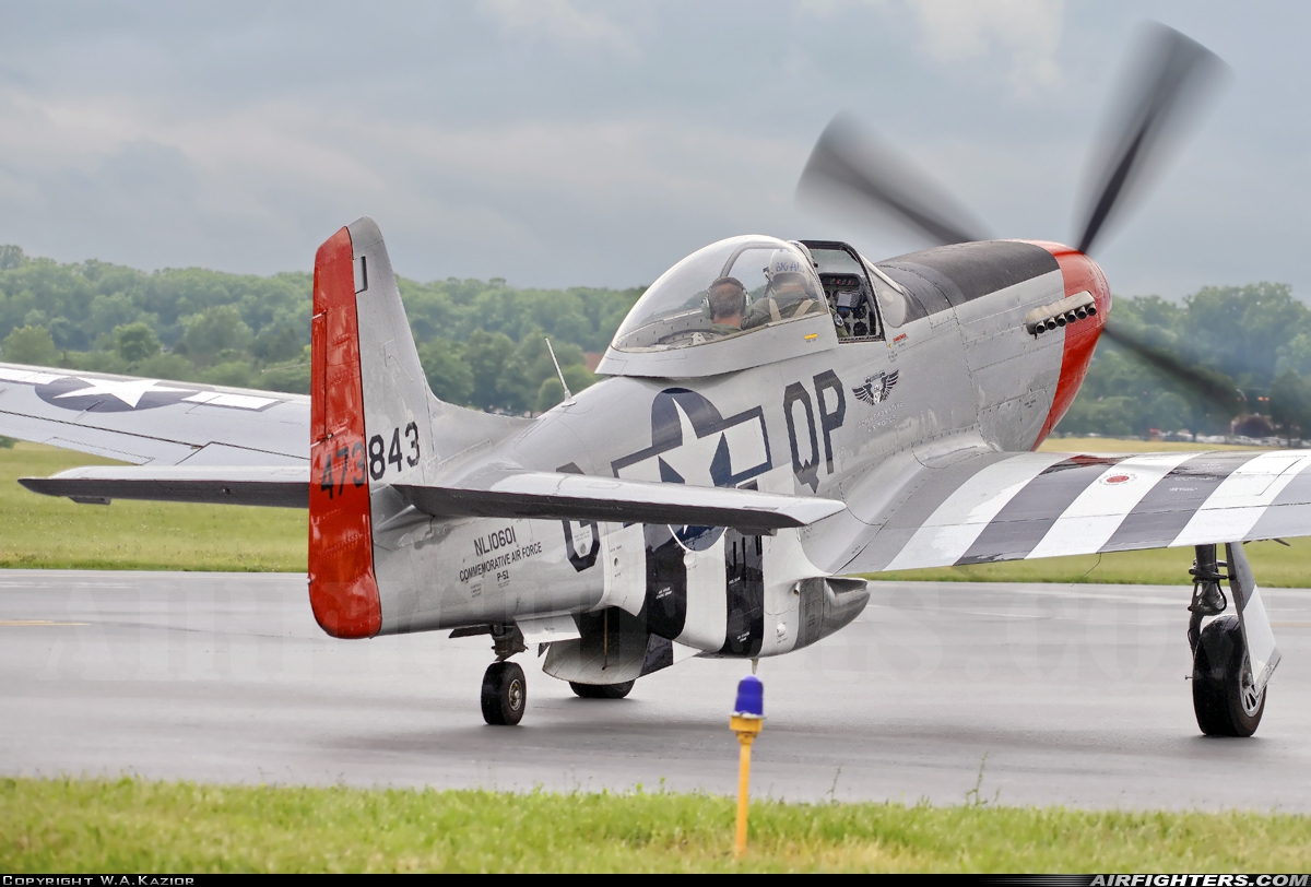 Private - Commemorative Air Force North American P-51D Mustang NL10601 at Reading - Regional / Carl A Spaatz Field (Municipal) (RDG / KRDG), USA