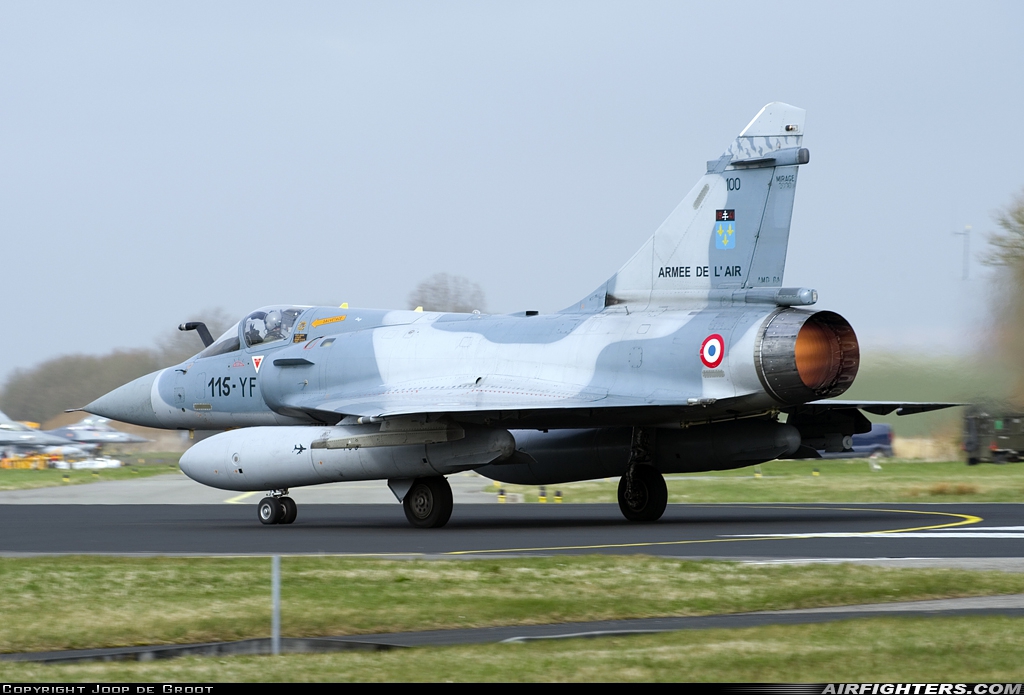 France - Air Force Dassault Mirage 2000C 100 at Leeuwarden (LWR / EHLW), Netherlands