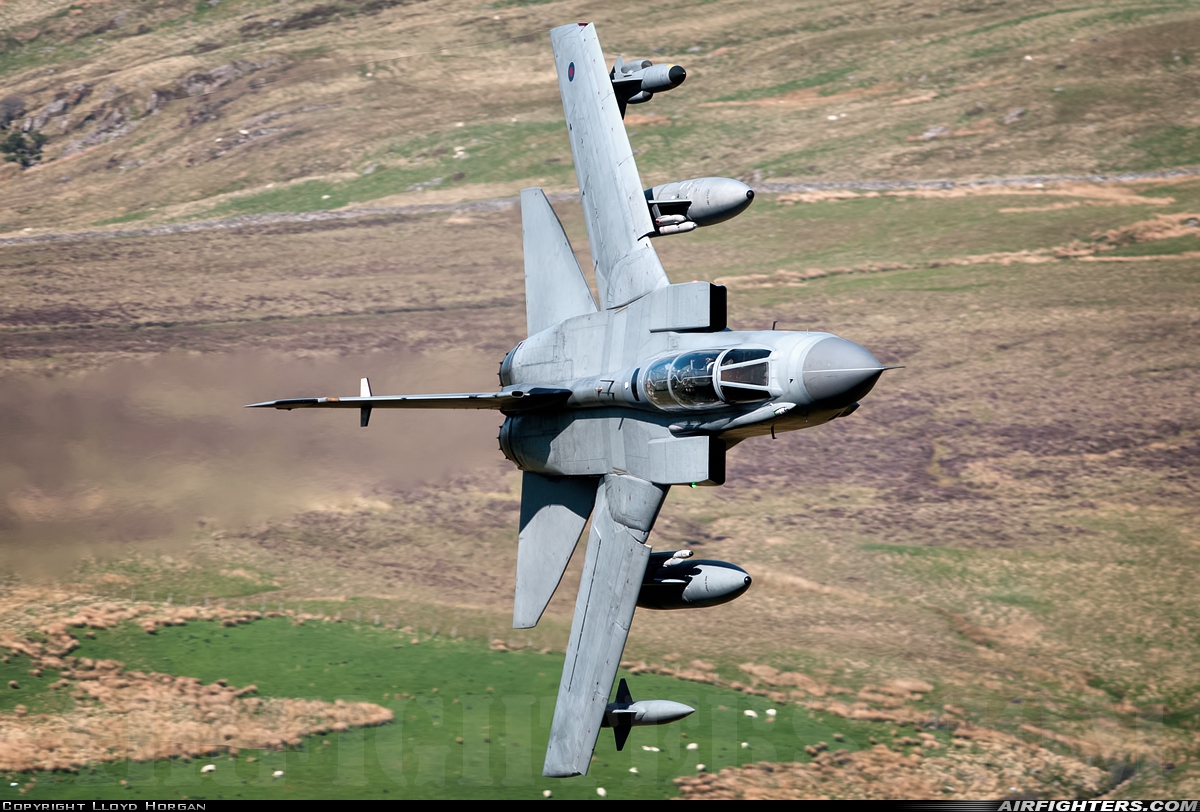 UK - Air Force Panavia Tornado GR1 ZA550 at Off-Airport - Machynlleth Loop Area, UK