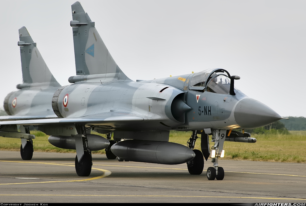 France - Air Force Dassault Mirage 2000C 9 at Tours - St. Symphorien (TUF / LFOT), France