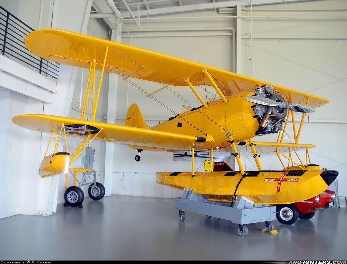 Private - Military Aviation Museum Naval Aircraft Factory N3N-3 Canary 2892 at Virginia Beach Airport (42VA), USA