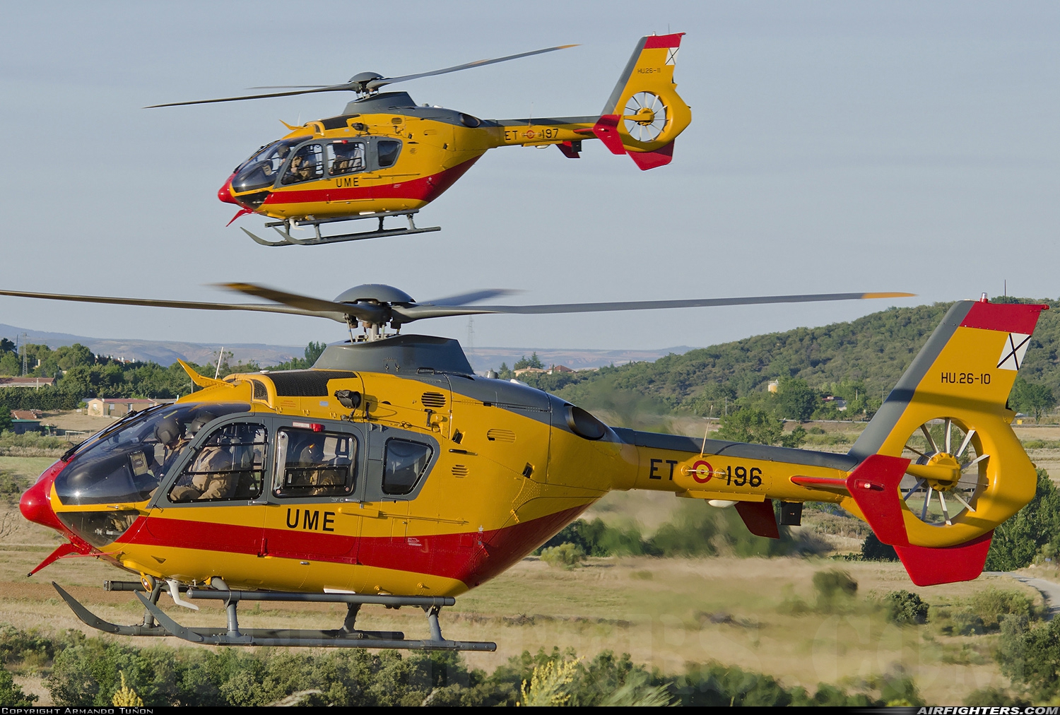 Spain - UME Eurocopter EC-135P2+ HU.26-10 at Madrid - Colmenar Viejo (LECV), Spain