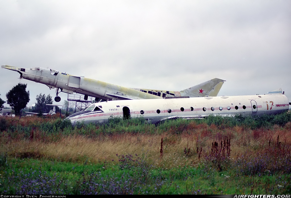 Russia - Air Force Tupolev Tu-124  at Tambov - Donskoye (TBW / UUOT), Russia
