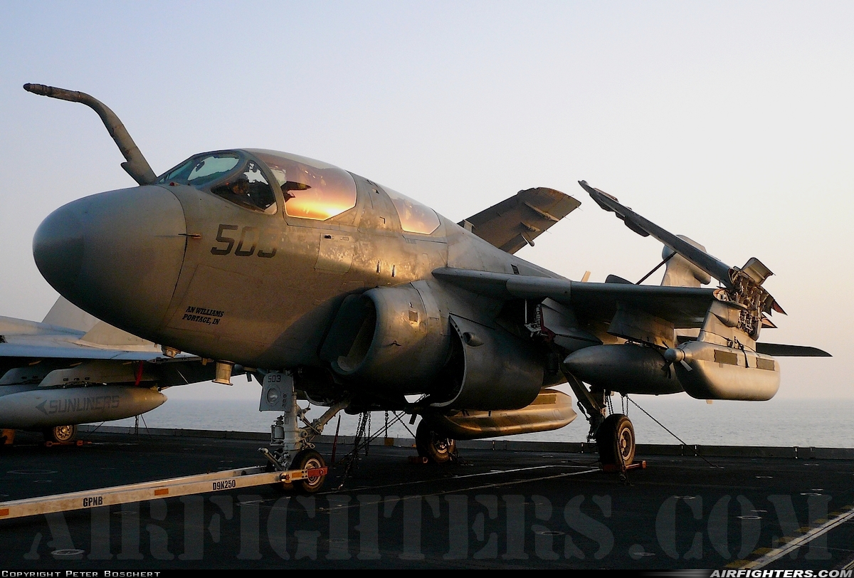 USA - Navy Grumman EA-6B Prowler (G-128) 159908 at Off-Airport - Arabian Sea, International Airspace