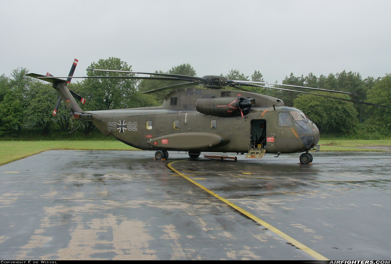 Germany - Air Force Sikorsky CH-53G (S-65) 85+02 at Wittmundhafen (Wittmund) (ETNT), Germany
