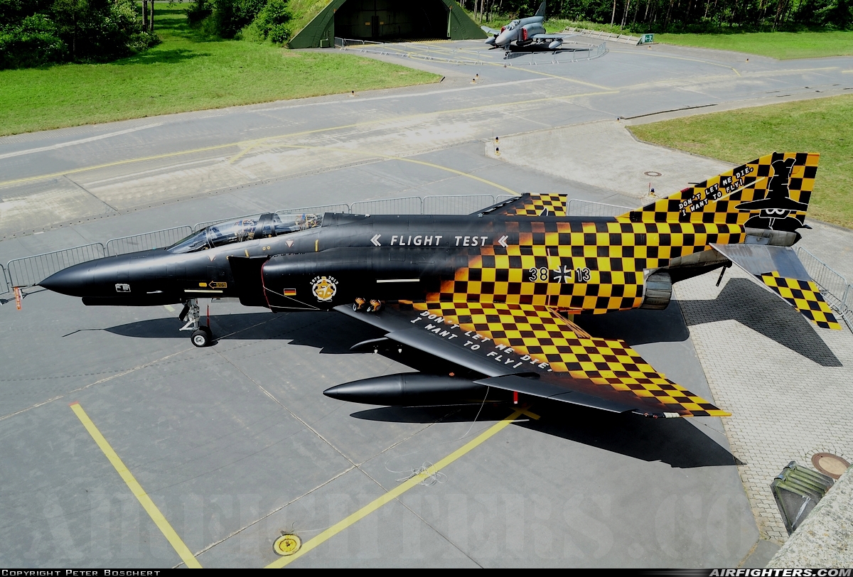 Germany - Air Force McDonnell Douglas F-4F Phantom II 38+13 at Wittmundhafen (Wittmund) (ETNT), Germany