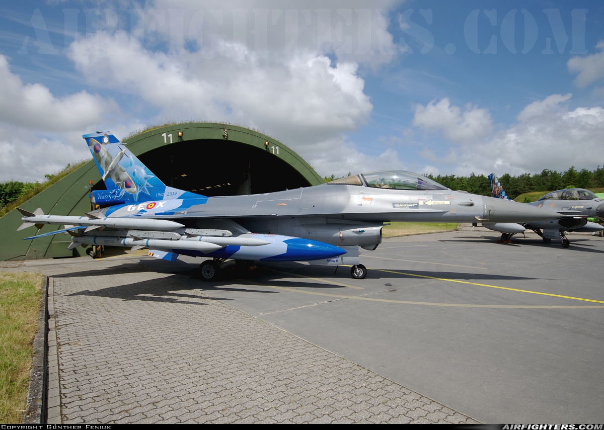 Belgium - Air Force General Dynamics F-16AM Fighting Falcon FA-110 at Wittmundhafen (Wittmund) (ETNT), Germany
