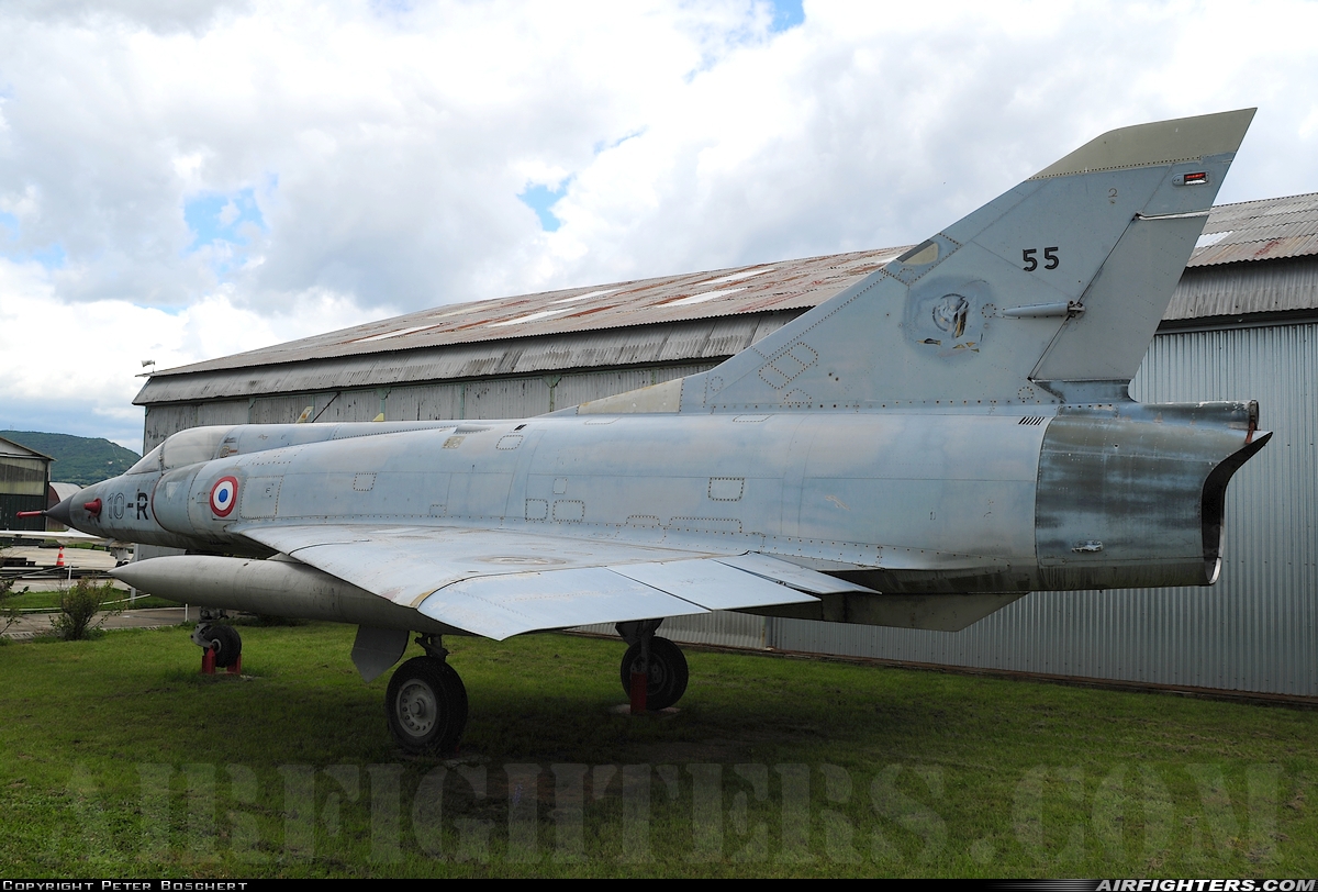 France - Air Force Dassault Mirage IIIC 55 at Montelimar Ancone (LFLQ), France