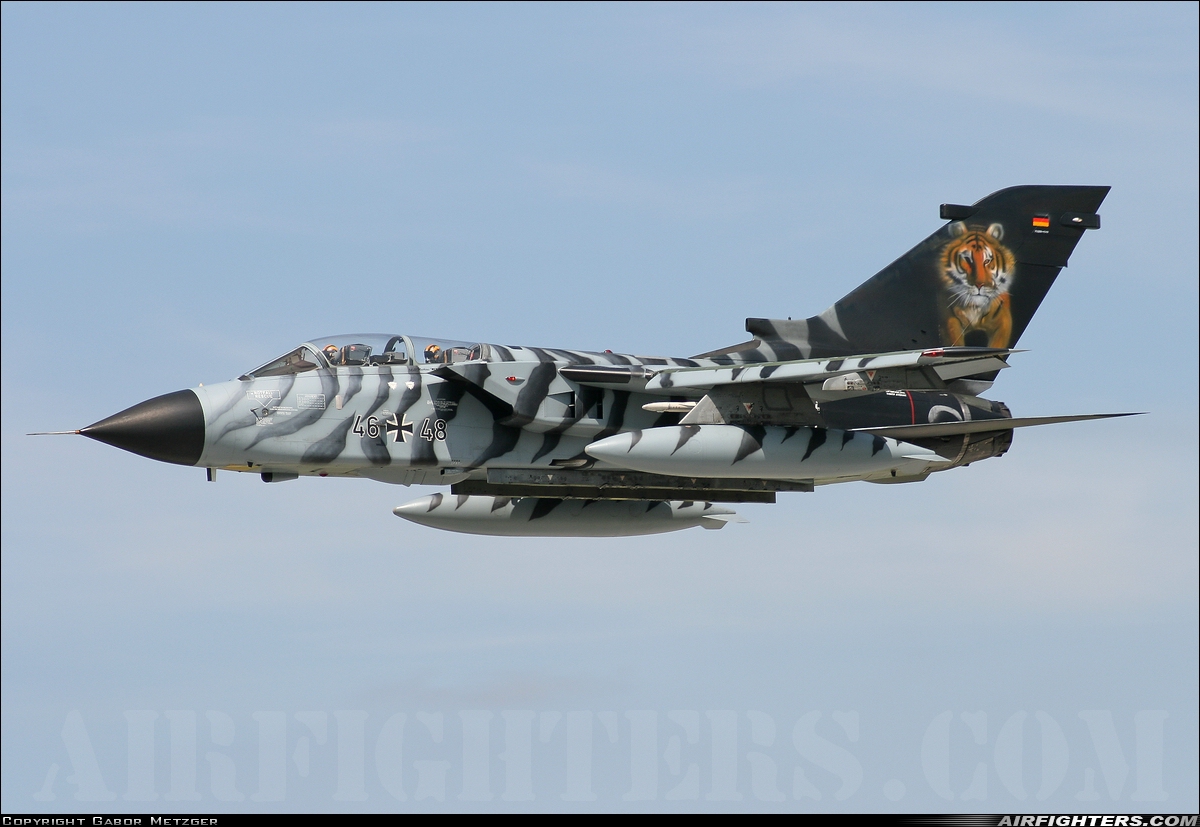 Germany - Air Force Panavia Tornado ECR 46+48 at Lechfeld (ETSL), Germany