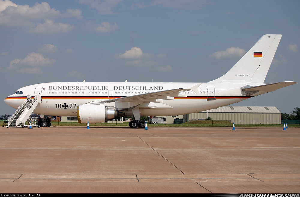 Germany - Air Force Airbus A310-304 10+22 at Fairford (FFD / EGVA), UK