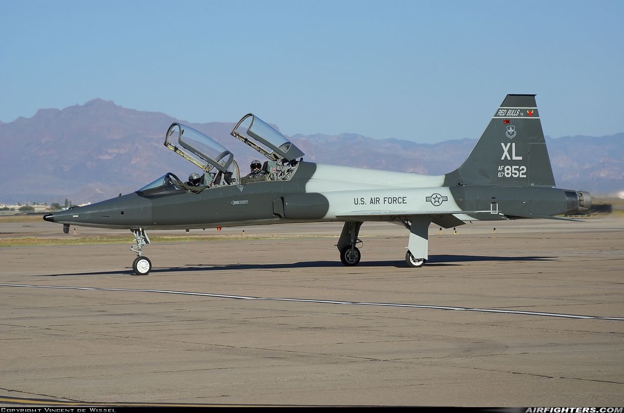 USA - Air Force Northrop T-38C Talon 67-14852 at Phoenix (Chandler) - Williams Gateway (AFB) (CHD / IWA / KIWA), USA