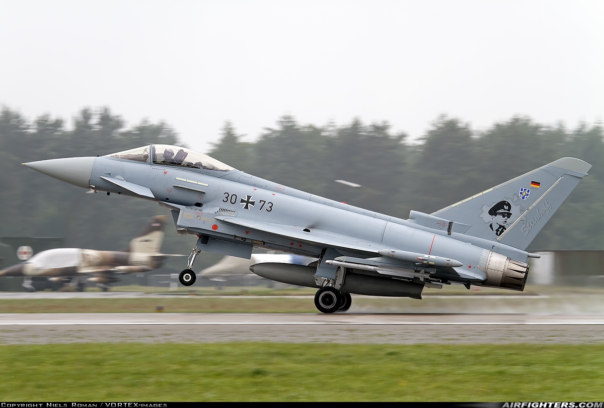 Germany - Air Force Eurofighter EF-2000 Typhoon S 30+73 at Wittmundhafen (Wittmund) (ETNT), Germany