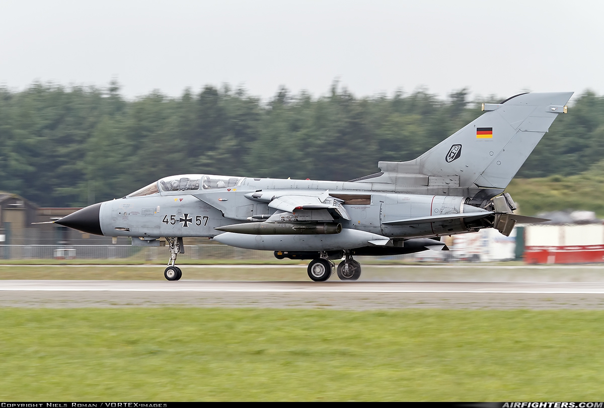 Germany - Air Force Panavia Tornado IDS 45+57 at Wittmundhafen (Wittmund) (ETNT), Germany
