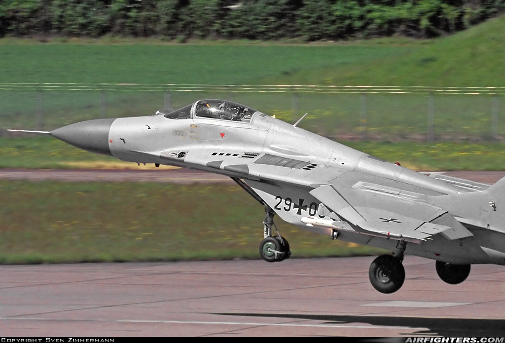 Germany - Air Force Mikoyan-Gurevich MiG-29G (9.12A) 29+03 at Dubendorf (LSMD), Switzerland