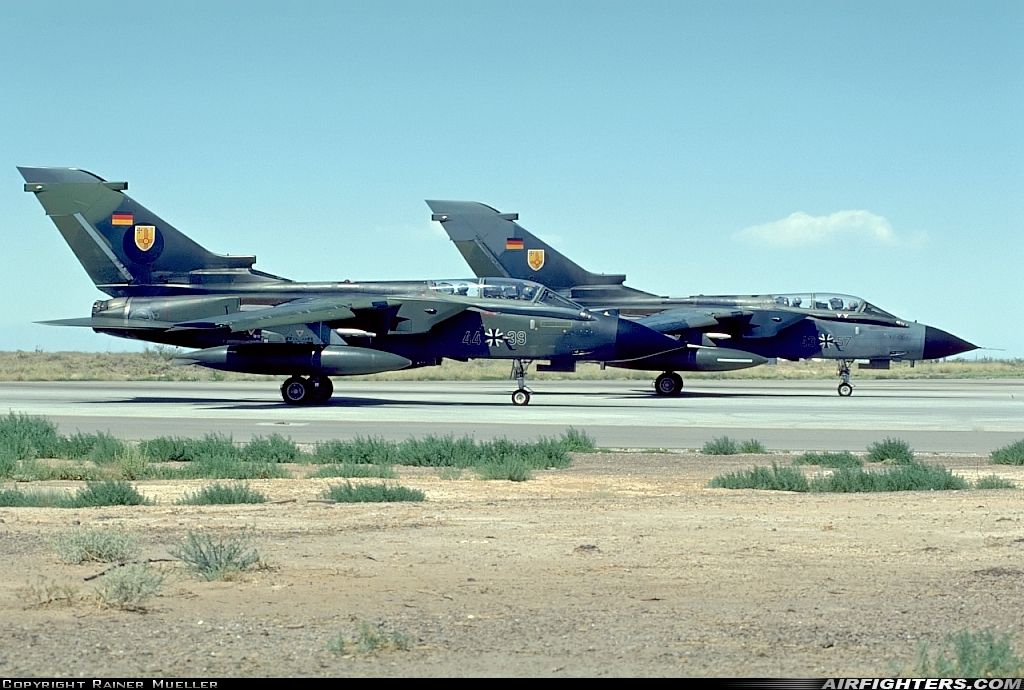 Germany - Air Force Panavia Tornado IDS(T) 44+39 at Alamogordo - Holloman AFB (HMN / KHMN), USA