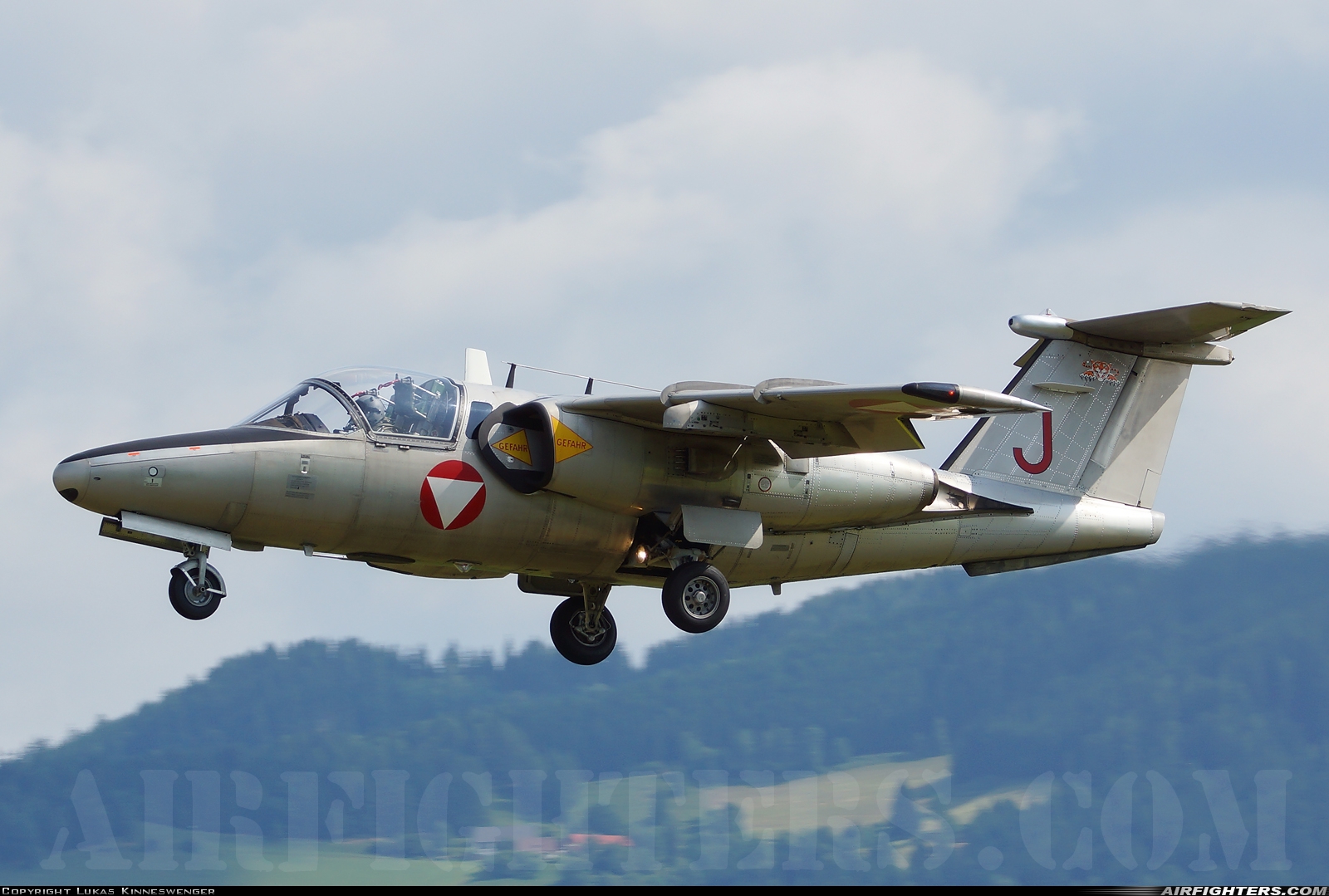 Austria - Air Force Saab 105Oe 1130 at Zeltweg (LOXZ), Austria