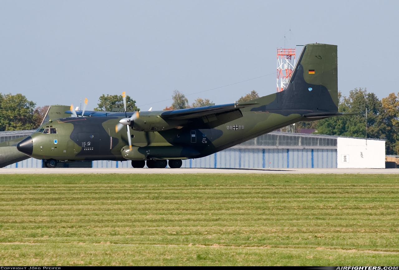 Germany - Air Force Transport Allianz C-160D 50+93 at Landsberg-Penzing (ETSA), Germany