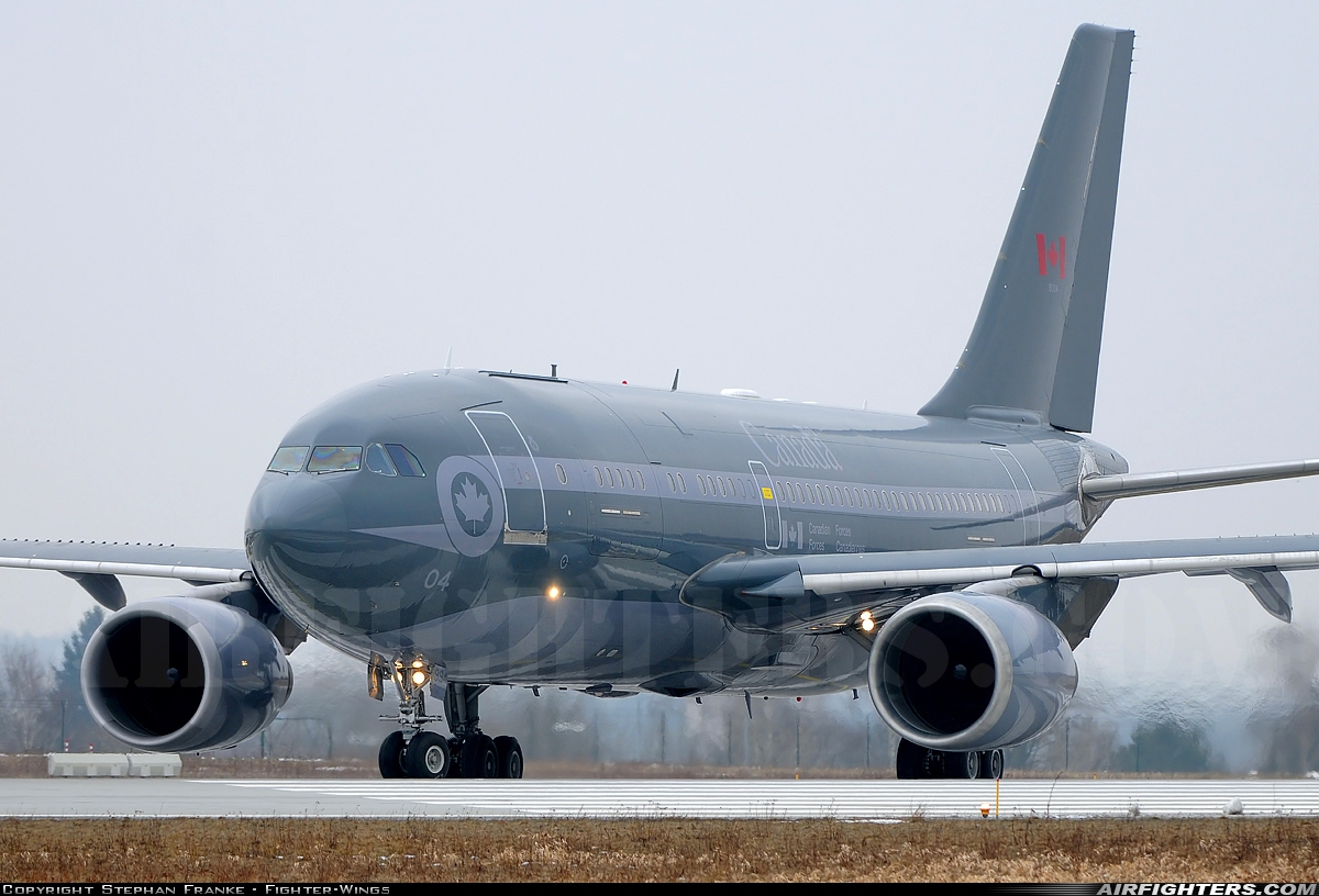 Canada - Air Force Airbus CC-150 Polaris (A310-304(F)) 15004 at Dresden (- Klotzsche) (DRS / EDDC), Germany