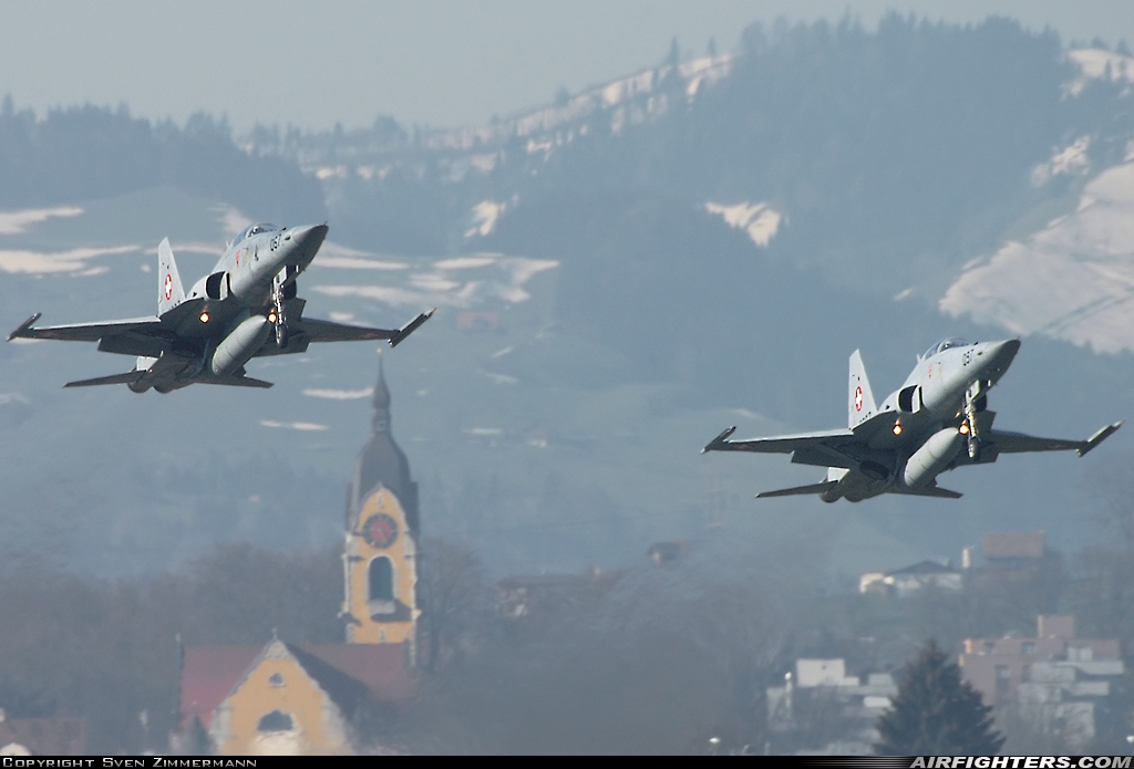 Switzerland - Air Force Northrop F-5E Tiger II J-3067 at Emmen (EML / LSME), Switzerland