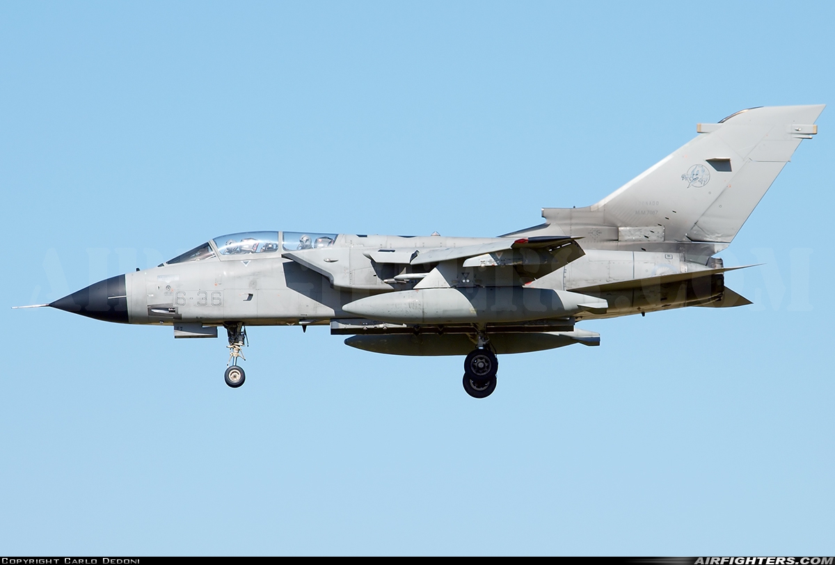 Italy - Air Force Panavia Tornado IDS MM7087 at Decimomannu - (DCI / LIED), Italy