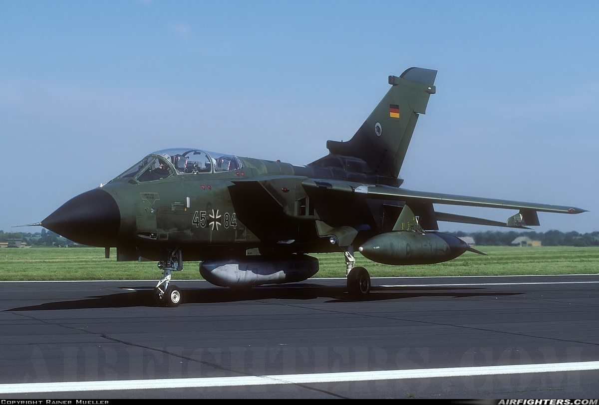 Germany - Air Force Panavia Tornado IDS 45+84 at Schleswig (- Jagel) (WBG / ETNS), Germany