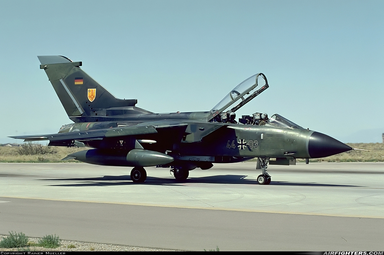 Germany - Air Force Panavia Tornado IDS 44+03 at Alamogordo - Holloman AFB (HMN / KHMN), USA