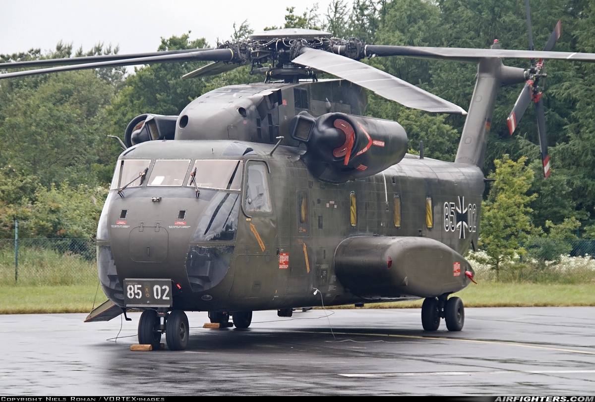 Germany - Army Sikorsky CH-53G (S-65) 85+02 at Wittmundhafen (Wittmund) (ETNT), Germany