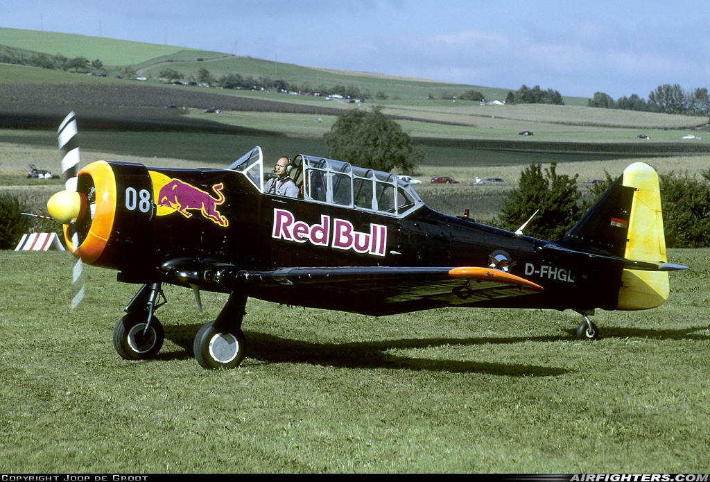 Private - Red Bull North American SNJ-5 Texan D-FHGL at Hilzingen, Germany