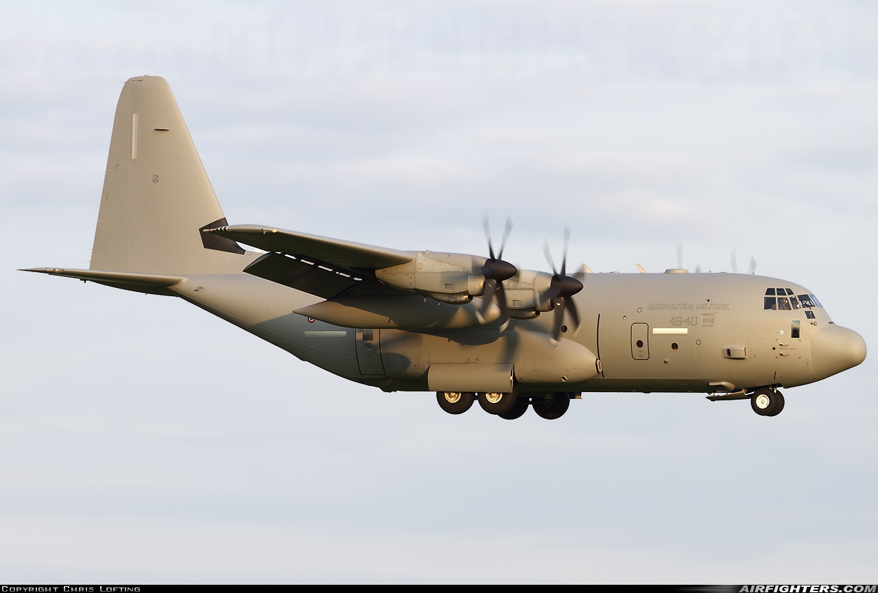 Italy - Air Force Lockheed Martin C-130J Hercules (L-382) MM62175 at Brize Norton (BZZ / EGVN), UK