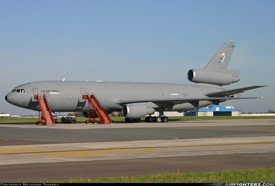 USA - Air Force McDonnell Douglas KC-10A Extender (DC-10-30CF) 79-1712 at Brussels - National (Zaventem) / Melsbroek (BRU / EBBR / EBMB), Belgium