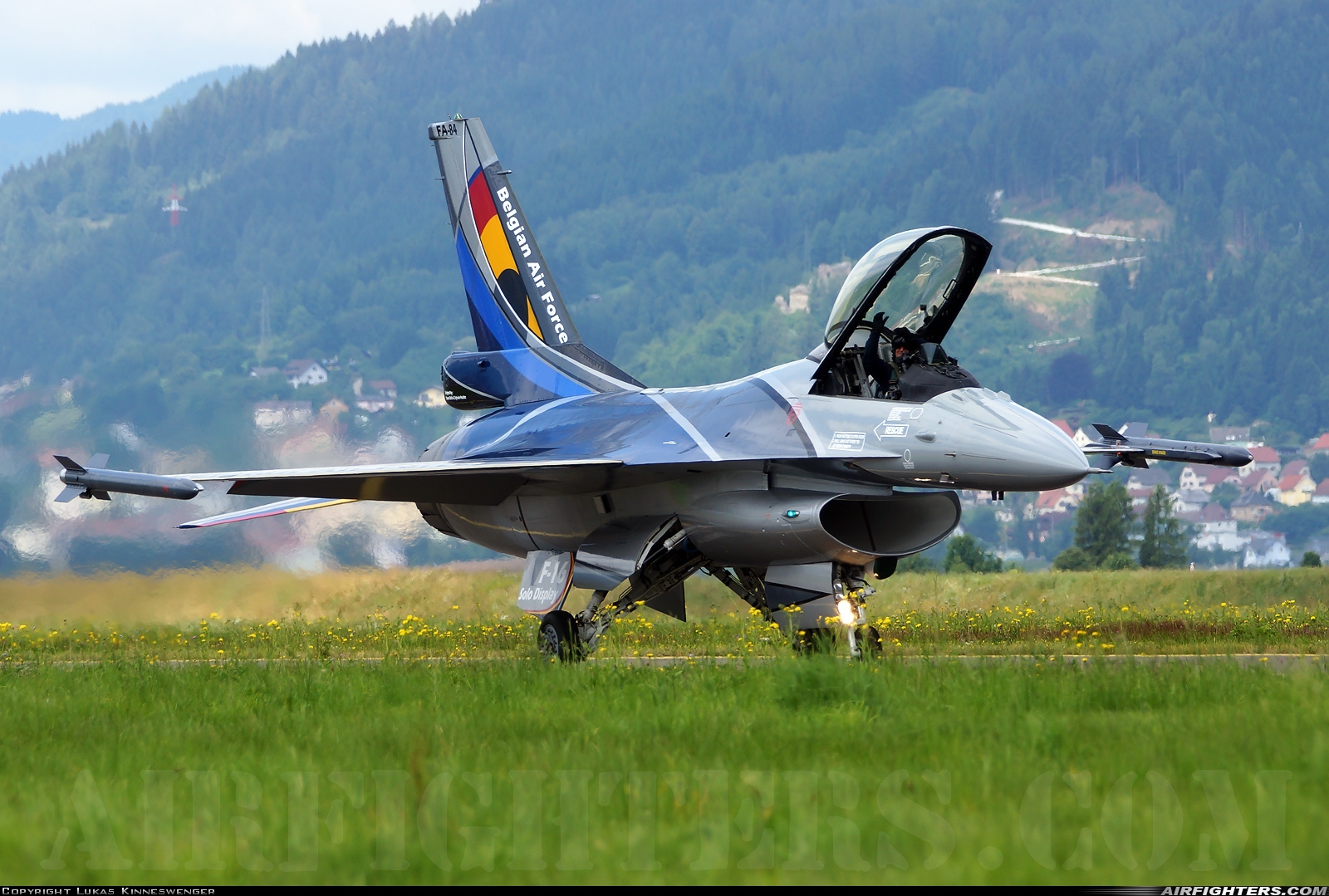 Belgium - Air Force General Dynamics F-16AM Fighting Falcon FA-84 at Zeltweg (LOXZ), Austria