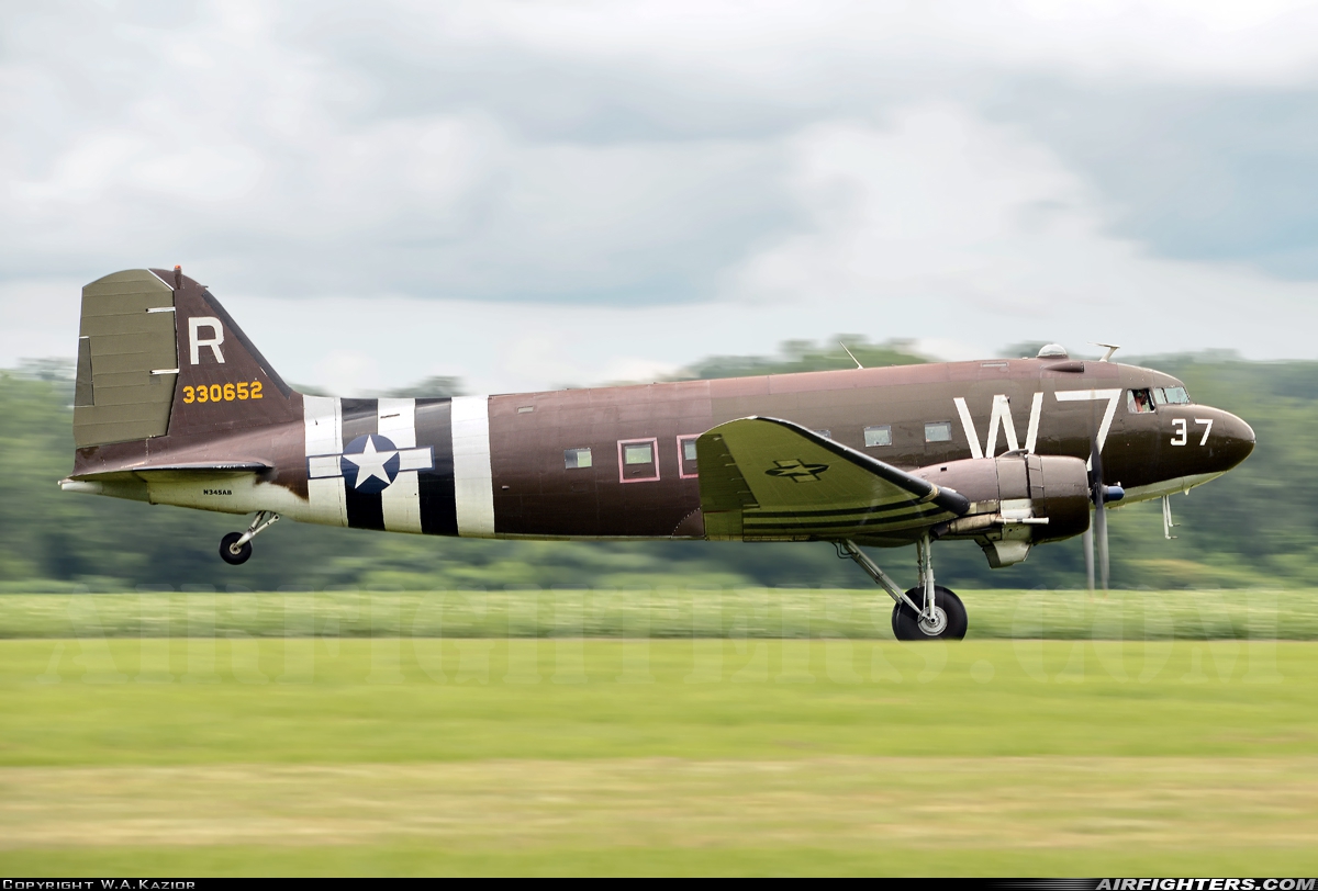 Private - 1941 Historical Aircraft Group Douglas C-47A Skytrain N345AB at Geneseo (D52), USA