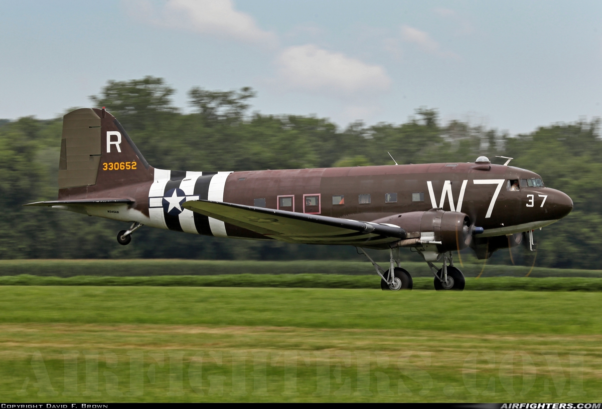 Private - 1941 Historical Aircraft Group Douglas C-47A Skytrain N345AB at Geneseo (D52), USA