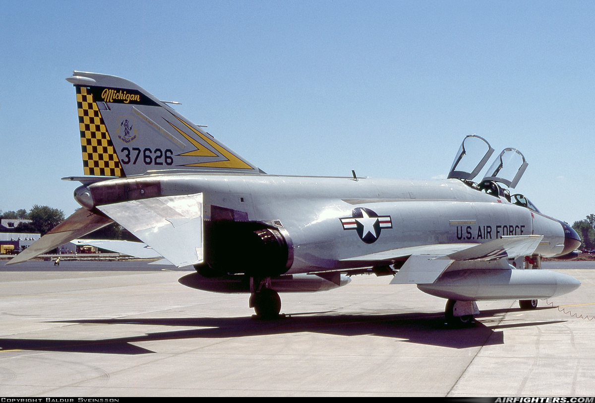 USA - Air Force McDonnell Douglas F-4C Phantom II 63-7626 at Mount Clemens - Selfridge ANGB (MTC / KMTC), USA