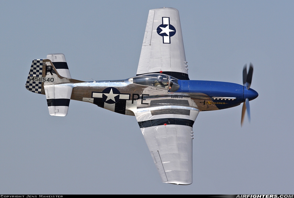 Private North American P-51D Mustang N151W at Pensacola - NAS / Forrest Sherman Field (NPA / KNPA), USA