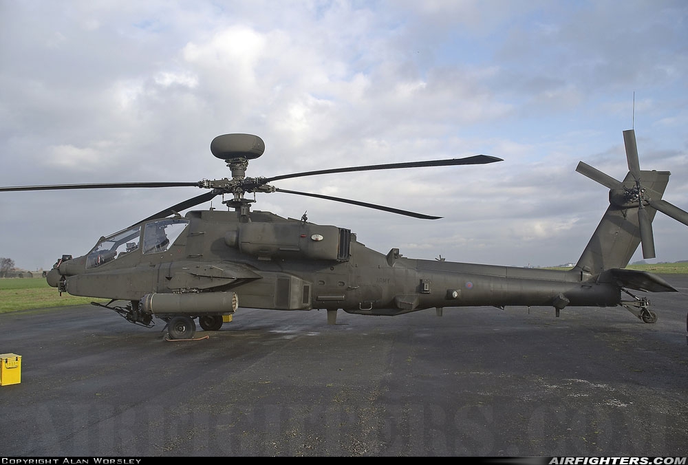 UK - Army Westland Apache AH1 (WAH-64D)  at Carlisle - Crosby (CAX / EGNC), UK