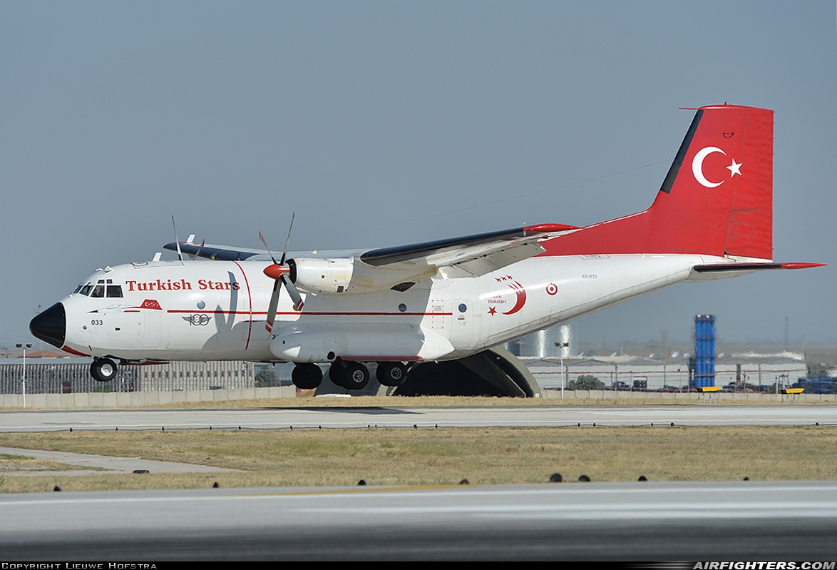 Türkiye - Air Force Transport Allianz C-160D 69-033 at Konya (KYA / LTAN), Türkiye