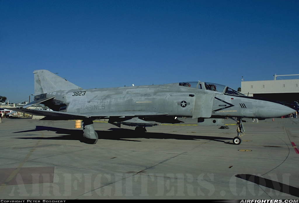 USA - Marines McDonnell Douglas QF-4S Phantom II 153823 at San Diego - Miramar MCAS (NAS) / Mitscher Field (NKX / KNKX), USA
