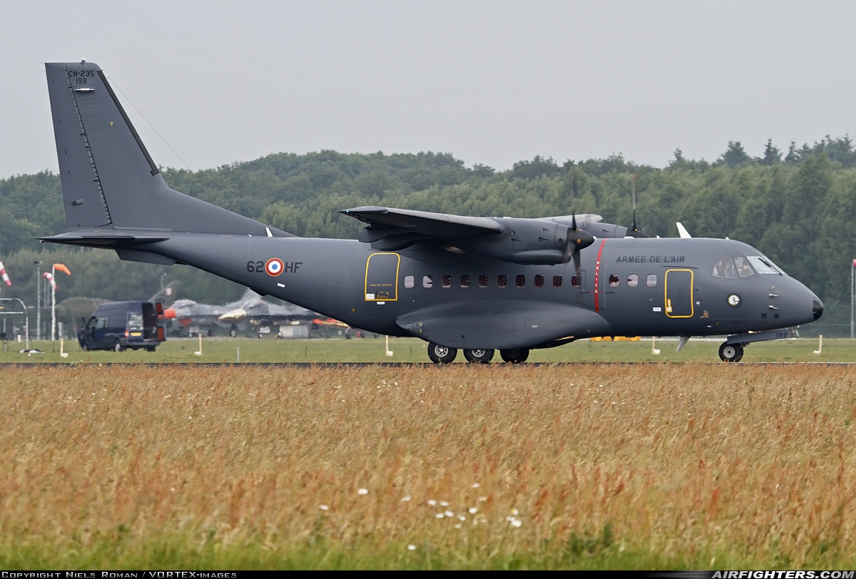France - Air Force CASA CN235M-200 198 at Uden - Volkel (UDE / EHVK), Netherlands