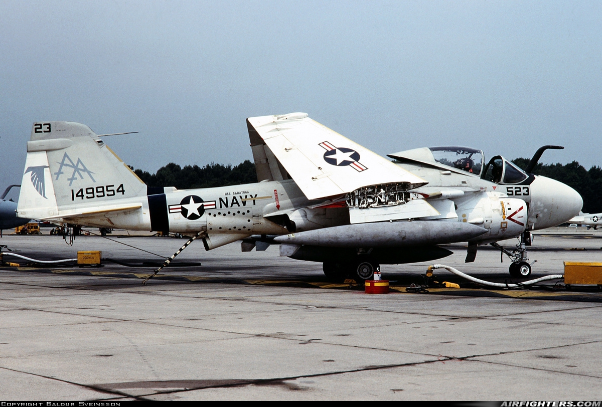 USA - Navy Grumman KA-6D Intruder 149954 at Virginia Beach - Oceana NAS / Apollo Soucek Field (NTU / KNTU), USA