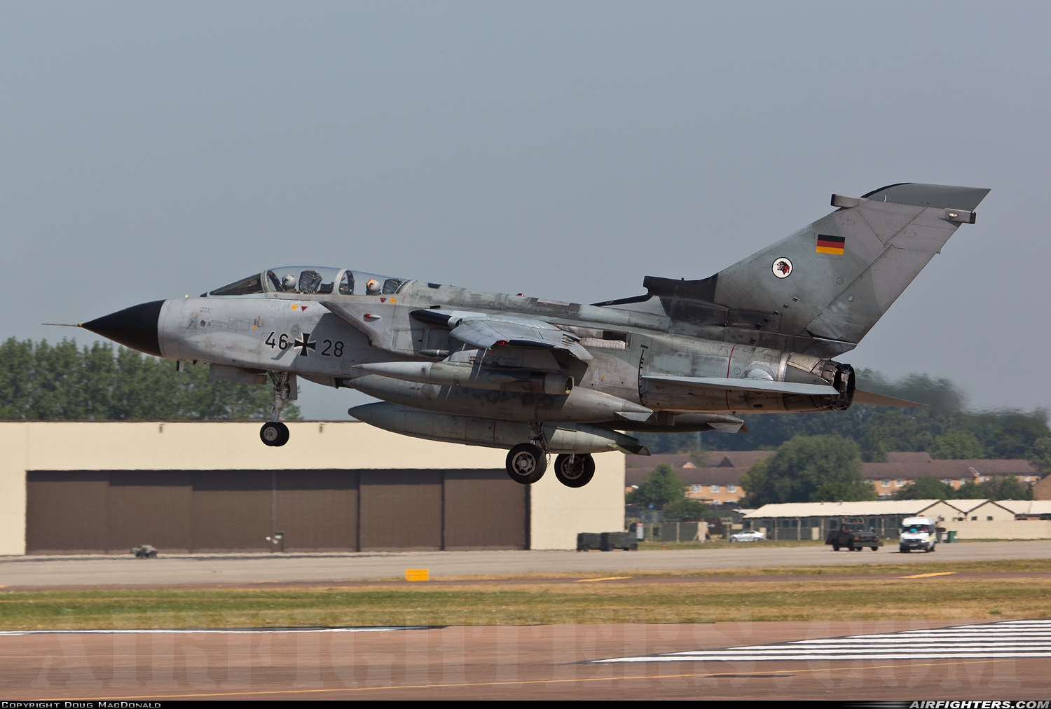 Germany - Air Force Panavia Tornado ECR 46+28 at Fairford (FFD / EGVA), UK