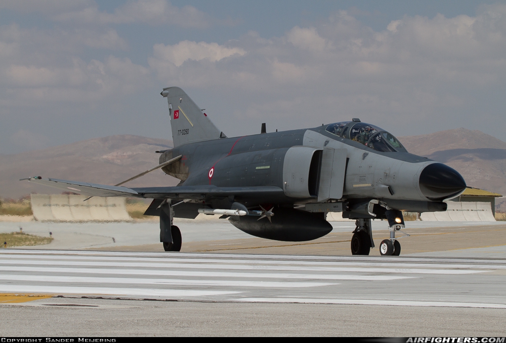 Türkiye - Air Force McDonnell Douglas F-4E-2020 Terminator 77-0290 at Konya (KYA / LTAN), Türkiye