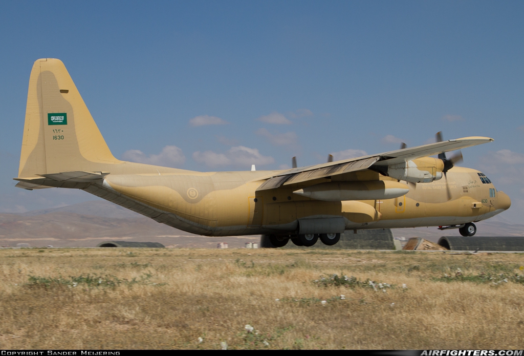 Saudi Arabia - Air Force Lockheed C-130H-30 Hercules (L-382) 1630 at Konya (KYA / LTAN), Türkiye