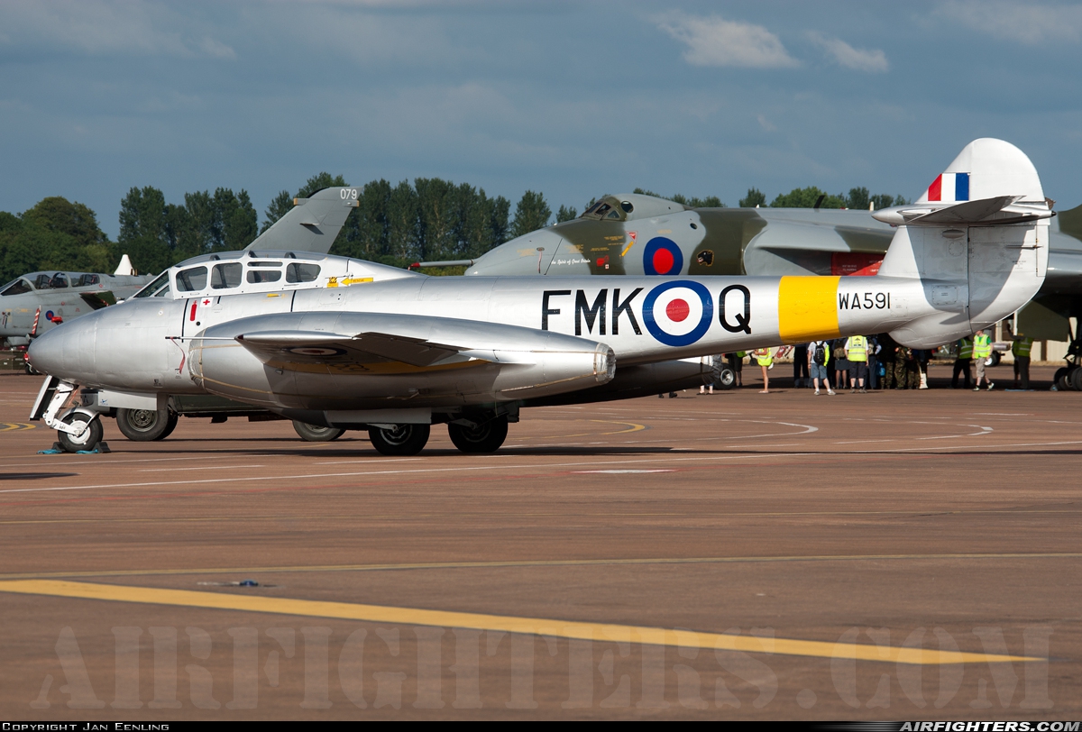 Private - Aviation Heritage Ltd. Gloster Meteor T.7 G-BWMF at Fairford (FFD / EGVA), UK