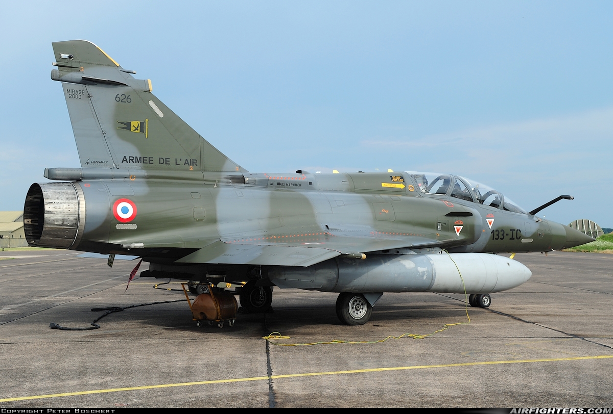France - Air Force Dassault Mirage 2000D 626 at Luxeuil - St. Sauveur (LFSX), France