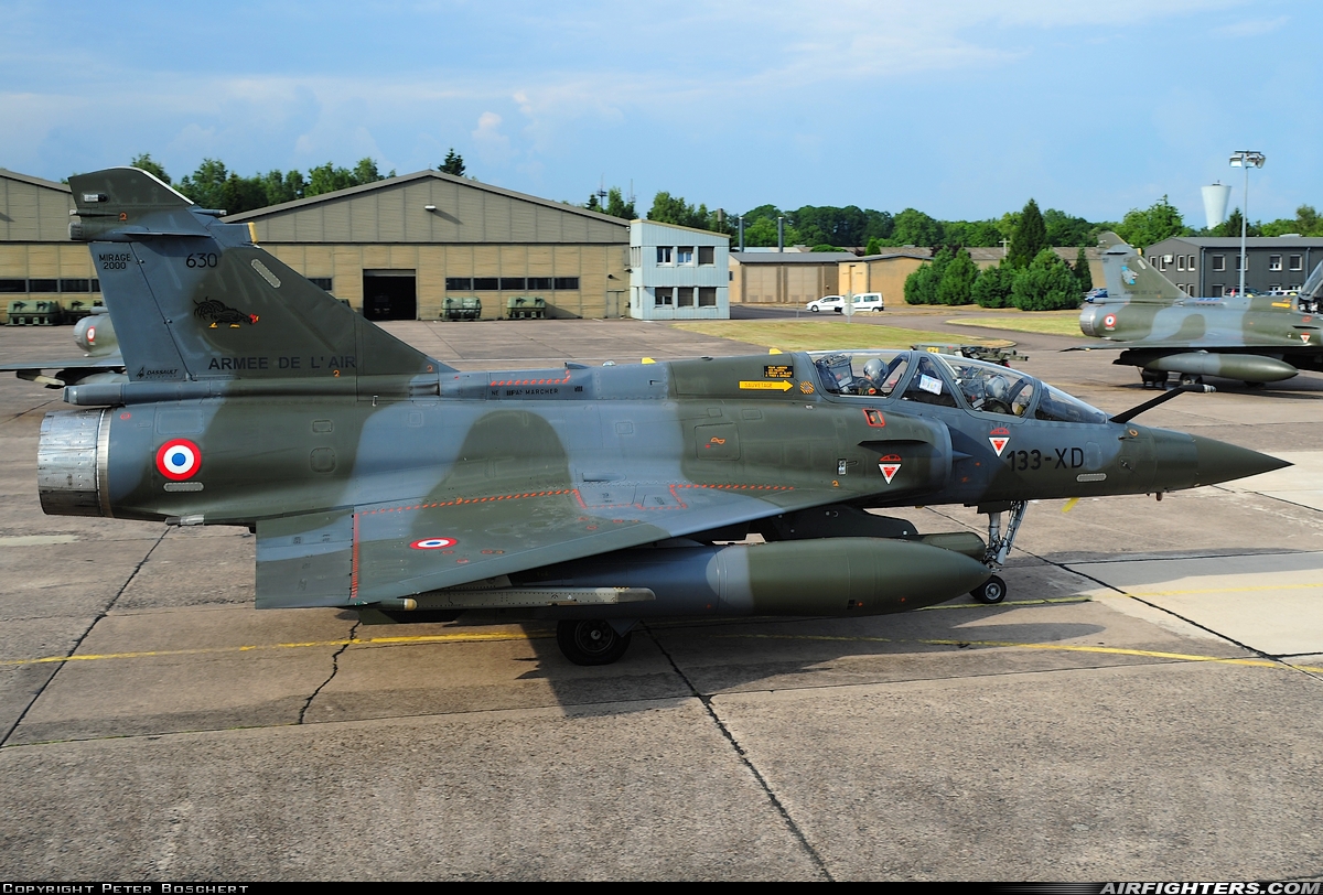 France - Air Force Dassault Mirage 2000D 630 at Luxeuil - St. Sauveur (LFSX), France