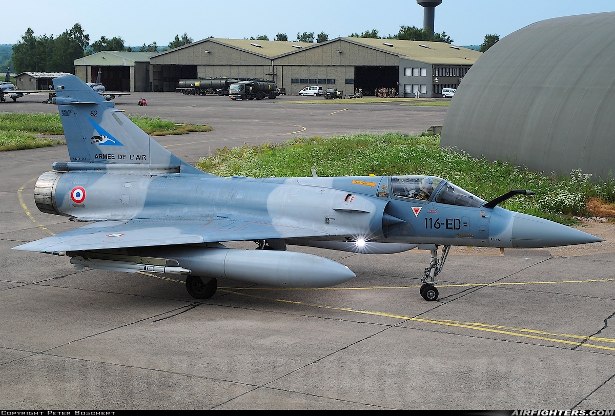 France - Air Force Dassault Mirage 2000-5F 62 at Luxeuil - St. Sauveur (LFSX), France