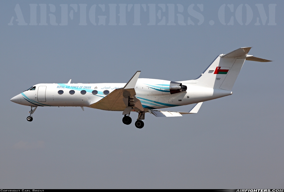 Oman - Air Force Gulfstream Aerospace G-IV Gulfstream IV 557 at Fairford (FFD / EGVA), UK
